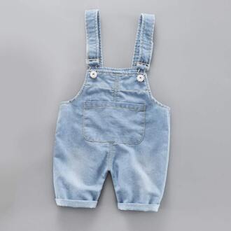 Zomer Meisjes Denim Broek Baby Overalls Kinderen Broek Jongen Jeans Meisjes Kids Jumpsuit Meisjes Overall Jeans Bib Broek Voor Meisjes 1-5Y 4T