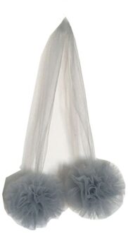 Zomer Nordic Stijl Klamboe Bal Romantische Prinses Chiffon Luifel Tent Bed Gordijn Voor Volwassen Meisjes Kinderkamer Decoratie UV0595H