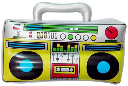 Zomer Opblaasbare Boom Box Blow Up Retro Mobiele Telefoon Water Game Swim Party Fancy Dress Accessoires Voor Mannen vrouwen 02