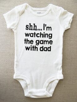 Zomer Peuter Baby Meisje Jongens Romper Korte Mouwen Brief Gedrukt Jumpsuit Peuter Kleding Speelpakje 12m