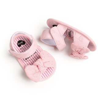 Zomer Peuter Kid Baby Meisjes Prinses Leuke Eerste Walk Peuter Sandalen Enkele Schoenen Open Teen Sandalen Peuter Schoenen #45 Roze / 11
