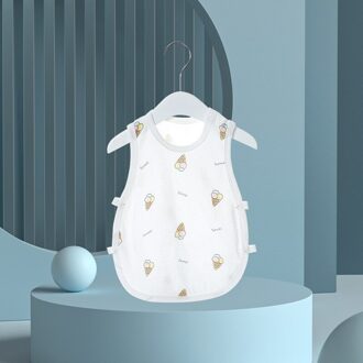 Zomer Schattige Kinderen Mouwloos T-shirt Kinderen Sweater Kinderen Katoenen Kleding Jongens Meisjes Baby T-shirts ijs- room