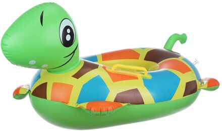 Zomer Schildpad Zwembad Drijft Opblaasbare Kids Water Float Ring Met Handvat Veilig Materiaal En Soft Seat Baby Zwemmen Ring L4