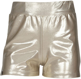 Zomer short meisjes - shiny goud - Amalia - Maat 170/176