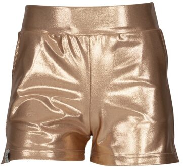 Zomer short meisjes - shiny perzik - Amalia - Maat 158/164