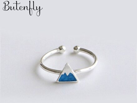 Zomer Strand Open Driehoek Ringen Voor Vrouwen Meisjes Verstelbare Finger Ring Charm Sieraden