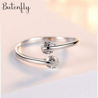 Zomer Strand Open Kristal Kralen Ringen Voor Vrouwen Meisjes Verstelbare Finger Ring Charm Sieraden