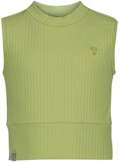 Zomer top meisjes - appel groen - Stefani - Maat 146/152