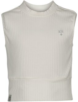 Zomer top meisjes - off wit - Stefani - Maat 122/128