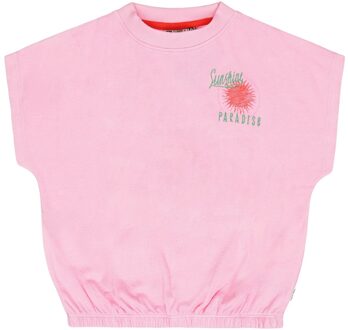 zomer top meisjes - roze - Corsica - Maat 158/164