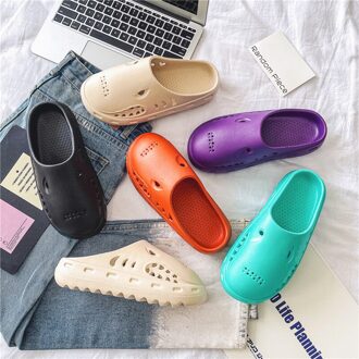 Zomer Unisex Mannen Vrouwen Slippers Platform Vis Mond Schoenen Cool Beach Slides Soft Antislip Leuke Cartoon Thuis Schoenen dames Sandaal 35-36