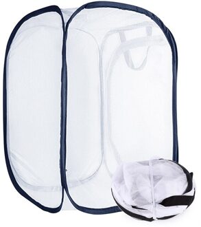 Zomer Vlinder Observatie Kooi Opvouwbare Insect Netto Insect Kooi Vlinder Sprinkhaan Habitat Fokken Doos 30X30X30cm