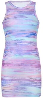 Zomer Vrouwen Een-Shirt Mode Kleur Tie-En-Print Mouwloze Vest Jurk Y2k Gothic jurk