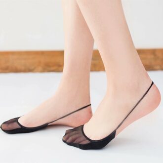 Zomer Vrouwen Meisje Silicagel Kant Boot Sokken Onzichtbare Katoen Sole Antislip Antislip Slippers Anti-Slip Sokken room kleur