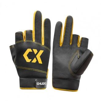 Zomer Waterdichte Handschoenen Drie Snijden Half Vinger Beschermende Cover Voor Outdoor Vissen Drie Vinger Gesneden Outdoor Antislip Handschoenen geel