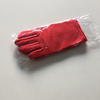 Zomer Zon Bescherming Kinderen Pols Handschoenen & Wanten Elastische Meisje Dansen Handschoenen Rood / S