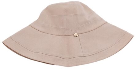 Zomer Zonnebrandcrème Grote Hoed Vrouwelijke Strand Visser Panama Eenvoudige Vlakte Hoed Hip Hop Prachtige Zon Outdoor Vissen Hoed Lichtgewicht Beige