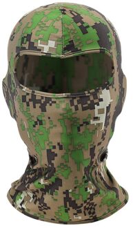 Zomer Zonnebrandcrème Kappen Outdoor Fietsen Beschermende Vrouwen Gezichtsmasker Multi-Functionele Sport Halsdoek Ademend Mannen Magische Sjaal camouflage groen