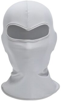 Zomer Zonnebrandcrème Kappen Outdoor Fietsen Beschermende Vrouwen Gezichtsmasker Multi-Functionele Sport Halsdoek Ademend Mannen Magische Sjaal licht grijs