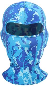 Zomer Zonnebrandcrème Kappen Outdoor Fietsen Beschermende Vrouwen Gezichtsmasker Multi-Functionele Sport Halsdoek Ademend Mannen Magische Sjaal lucht blauw