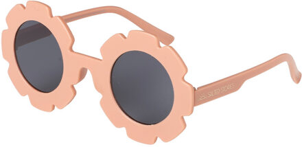 zomer zonnebril meisjes - roze - Solid - Maat ONESIZE