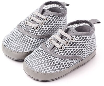 Zomer Zuigeling Eerste Wandelaars Peuter Schoenen Baby Meisjes Jongens Mesh Casual Schoenen Antislip Ademend Kids Kinderen Outdoor Schoenen d30 Grijs / 13-18 months