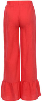 Zomerse wide leg voor meisjes in de kleur Rood - 134