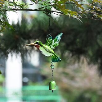 Zon Catcher Deur Tuin Windgong Home Decor Slaapkamer Kingfisher Vorm Balkon Handgemaakte Opknoping Ornament Gebrandschilderd Glas