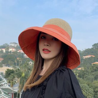 Zon Hoeden Opvouwbare Grote Dakranden Zonnebrandcrème Temperament Visser Hoed Voor Vrouwen Lente En Zomer Health99 Transparant