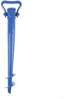 Zon Strand Vissen Stand Regenkleding Tuin Patio Parasol Grond Anker Spike Paraplu Stretch Stand Houder 1 Pcs Blauw