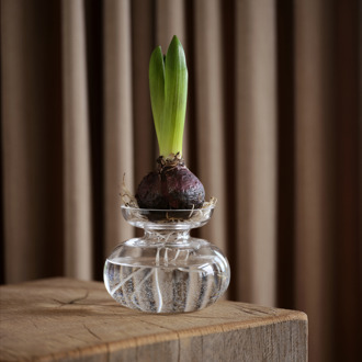 Zone Denmark Inu glazen vaas - 11 x 9 cm Wit