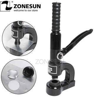 Zonesun Draagbare Hydraulische Ponsmachine Punch Rond Gat Voor Stalen Metalen 25 Mm Ronde Gat Graver Opener Perforator Punch Tool 20mm mold