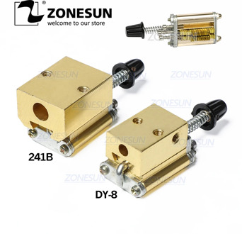 ZONESUN Mould holder of ribbon printer DY8 HP241B coding device heat head of stamping heat block printer letter die cave