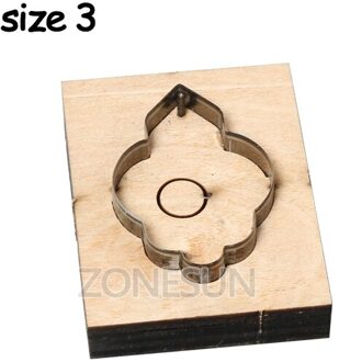 ZONESUN Vis DIY Cutter Leer Oorbel Snijden Sterven Cactus Lederen Decoratie Oorbel Sjabloon Voor Sterven Snijmachine Clicker Size 3