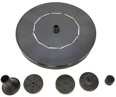 Zonne-1.4W Vrijstaande Floating Solar Vogel Bad Water-Zonne-energie Fontein Vijver Watering