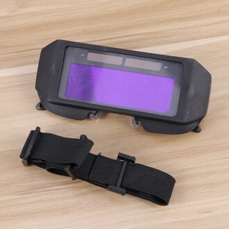 Zonne-energie Auto Verduistering Lasbril Veiligheid Beschermende Bril Masker Helm Ogen Anti-Verpats Anti-Glare Bril