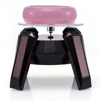 Zonne-energie Display Stand Draaitafel Display Stand Roterende Tafel Sieraden Stand Batterij Inbegrepen (Willekeurige Kleur)