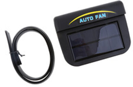 Zonne-energie Fan voor Autoruit Voorruit Auto Air Vent Cooling Fan Cooler w/Oplaadbare Batterij Zonne-energie Auto koeler
