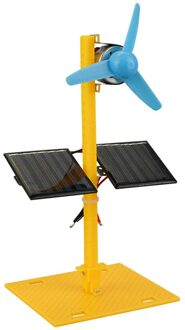 Zonne-energie Generator Dc Motor Mini Fan Panel Diy Wetenschap Onderwijs Model Kit Speelgoed Voor Jongens