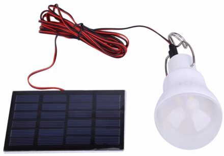 Zonne-energie Gloeilamp Zonne-energie Lamp Opknoping Outdoor Verlichting Kamp Tent Vissen Panel Lamp Draagbare Lantaarns 0.8W/5V 130 Lumen