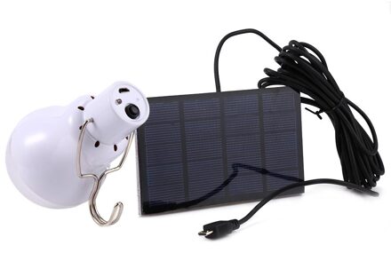 Zonne-energie Lamp Draagbare Led Lamp Verlichting Zonne-energie Panel Led Verlichting Voor Camp Tent Nacht Vissen Noodverlichting Flash