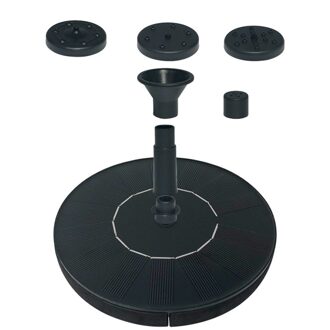 Zonne-energie Pomp Tuin Vogel Bad Fontein Water Drijvende Vijver Patio Decor Zonlicht Aangedreven Park Fontein Waterpomp Помпа D21