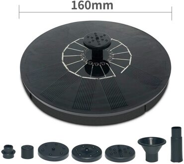 Zonne-energie Pomp Tuin Vogel Bad Fontein Water Drijvende Vijver Patio Decor Zonlicht Aangedreven Park Fontein Waterpomp Помпа D21