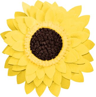 Zonnebloem Decoratieve Kussens 3d Bloem Ronde Kussen Zonnebloem Decoraties Kind Paar Woondecoratie geel