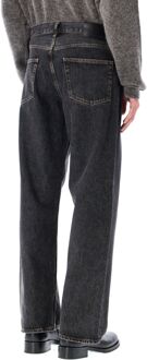 Zonnebloem Loose Fit Zwart Stone Washed Biologisch Denim Jeans Donkergrijs - 31 (Taille)