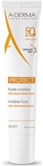 Zonnebrandcrème A-Derma Protect Invisible Fluid SPF50+ 40 ml