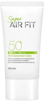 Zonnebrandcrème A'pieu Super Air Fit Mild Sunscreen Daily SPF50+ PA++++ 50 ml
