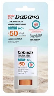 Zonnebrandcrème Babaria Facial Sun Stick SPF 50 20 g