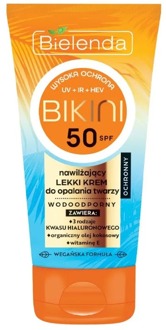 Zonnebrandcrème Bielenda Bikini Moisturizing Face Cream SPF50 50 ml