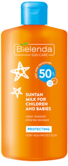 Zonnebrandcrème Bielenda Children & Babies Suntan Milk SPF50 150 ml